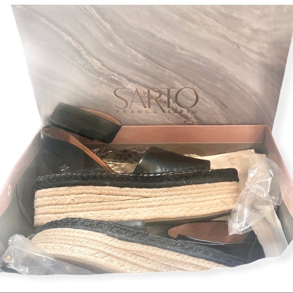 SARTO BY FRANCO SARTO Maisi Espadrille Sandal SZ10